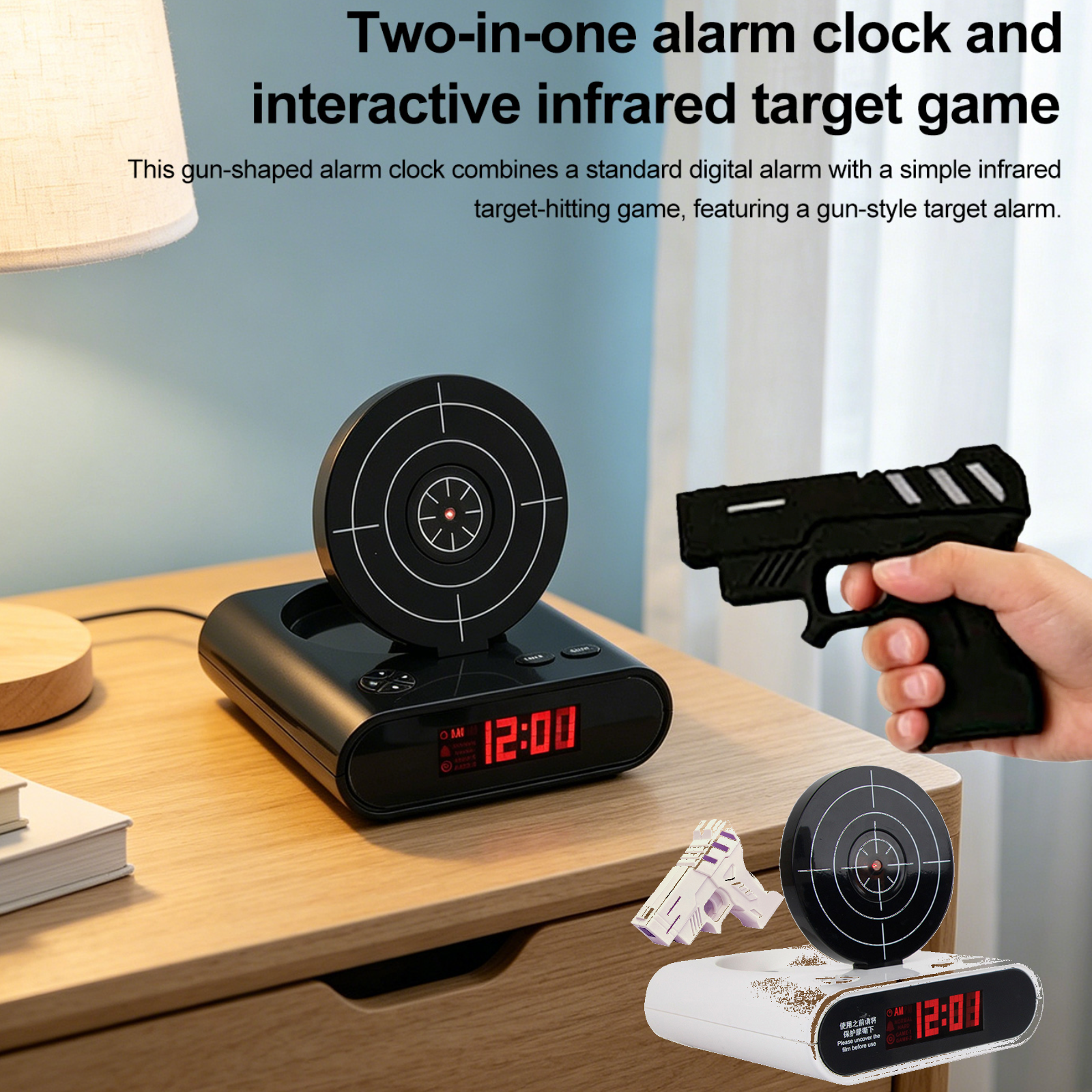 Electronics Desk Clock Creativ - Electronics Gadgets For Gift บทวิจารณ์และราคา