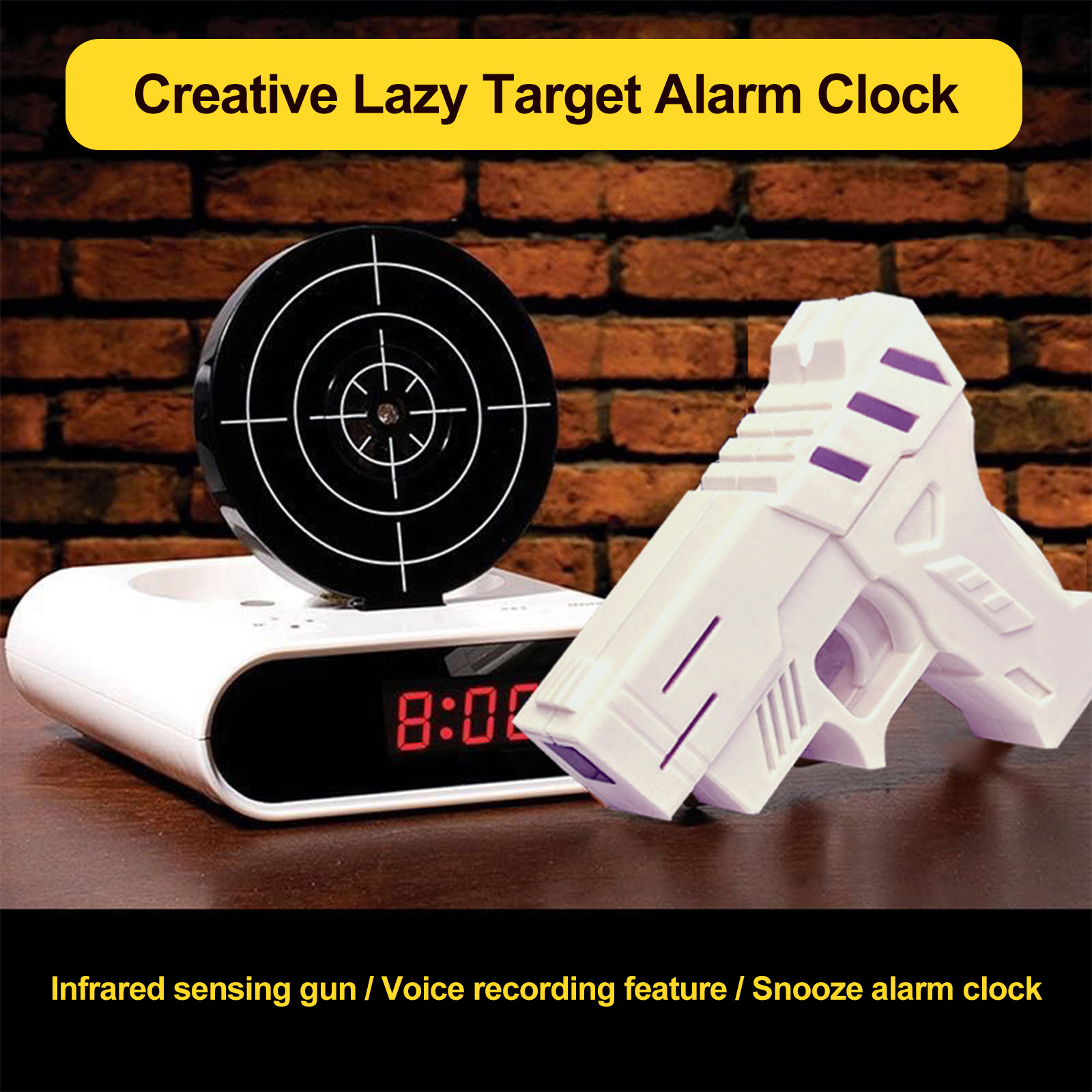 Electronics Desk Clock Creativ - Electronics Gadgets For Gift บทวิจารณ์และราคา