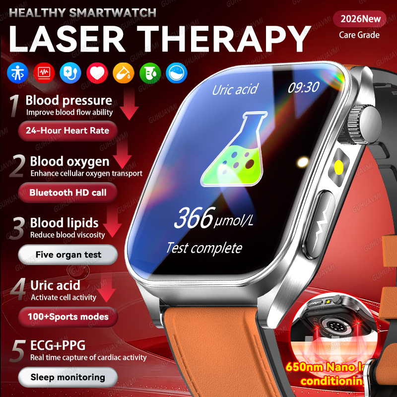 GUHUAVMI New Laser Therapy ECG - Laser Distance Measure บทวิจารณ์และราคา