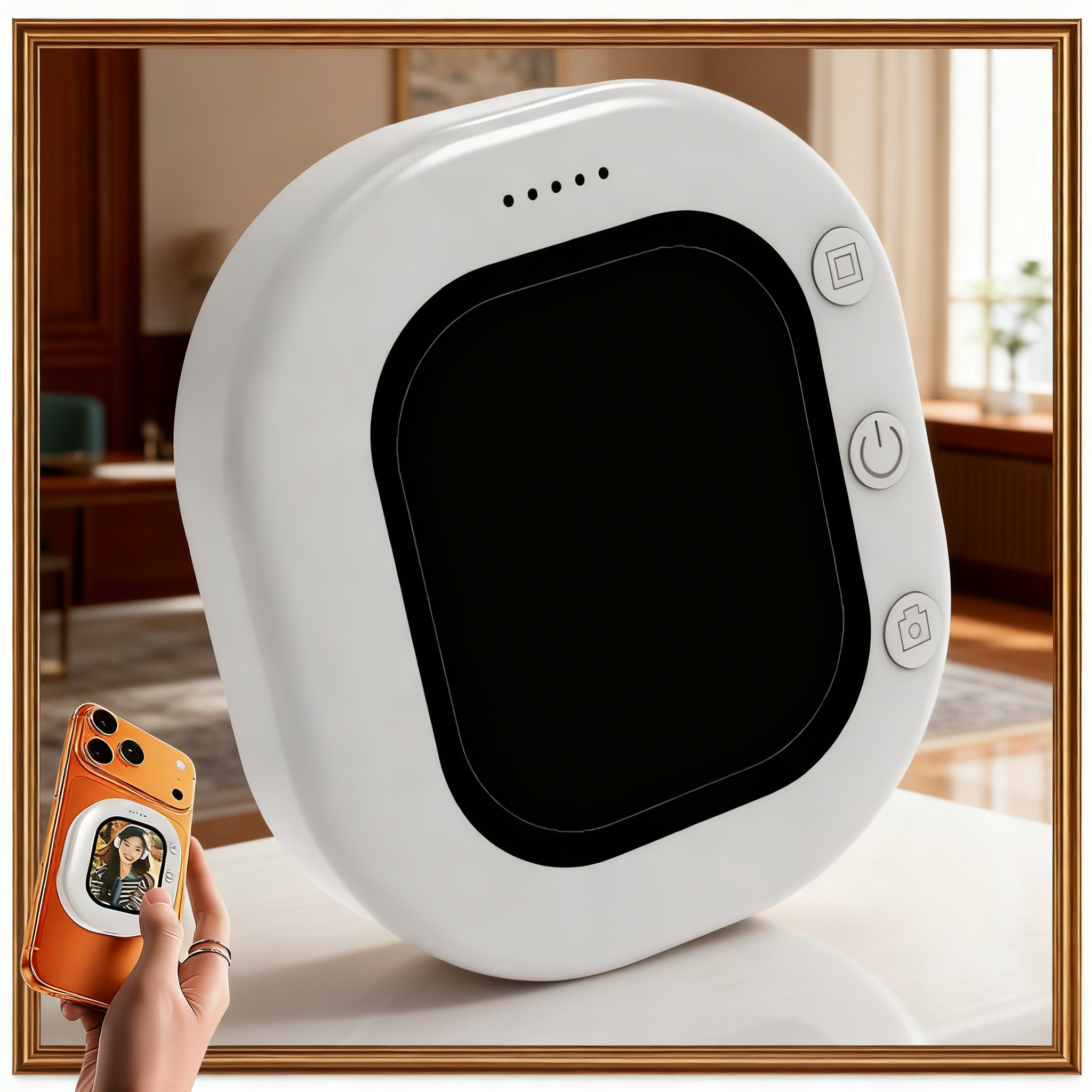 1/2PCS Mini Wireless Magnetic  - Mini Projector Portable บทวิจารณ์และราคา