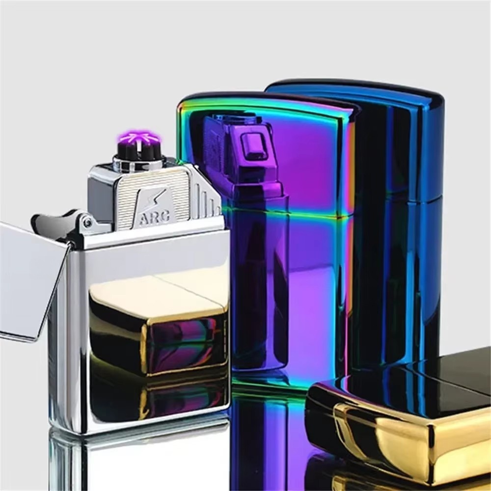New Six Arcs Lighter Windproof - Electronics Gadgets For Gift บทวิจารณ์และราคา