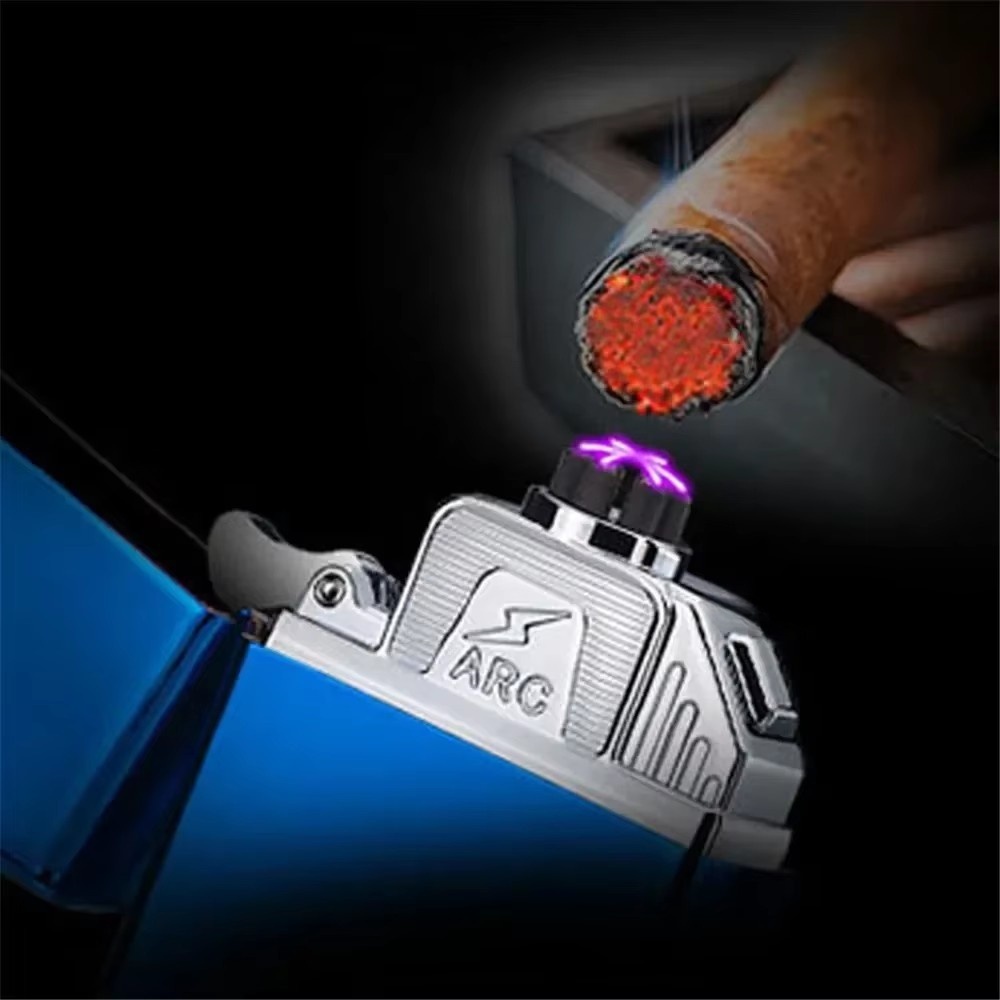 New Six Arcs Lighter Windproof - Electronics Gadgets For Gift บทวิจารณ์และราคา
