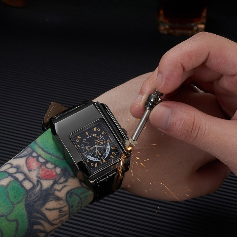Metal Electronic Watch Lighter - Electronics Gadgets For Gift บทวิจารณ์และราคา