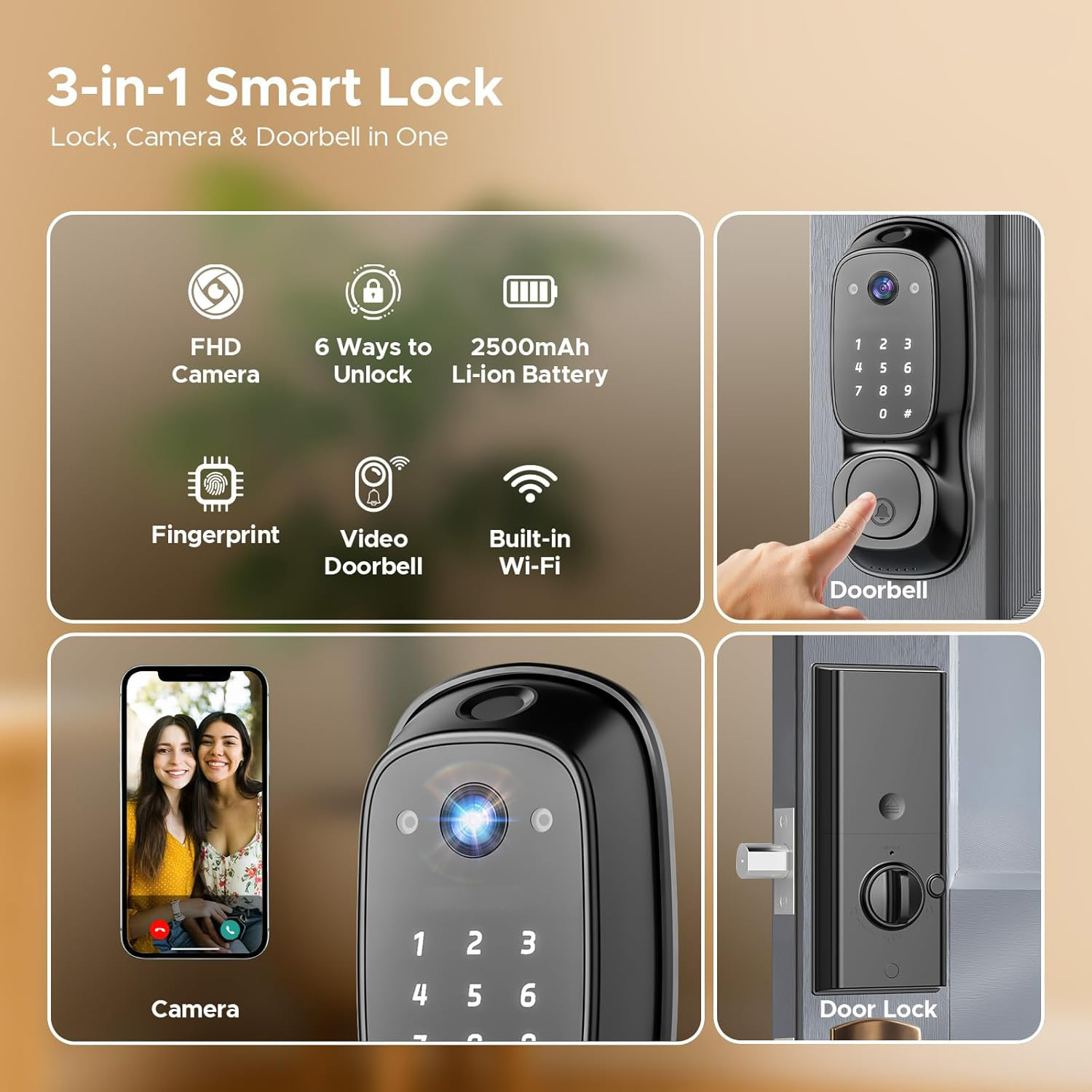 Tuya Wifi Smart Door Lock ‎Cam - Electronics & Gadgets Gaming & Toys Kinhank Super Console X2 Pro บทวิจารณ์และราคา