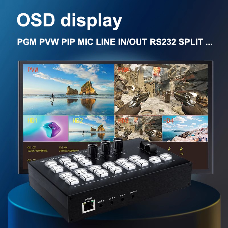 1080p 4 Channel HDMI Video Mix - Action Camera 4K บทวิจารณ์และราคา
