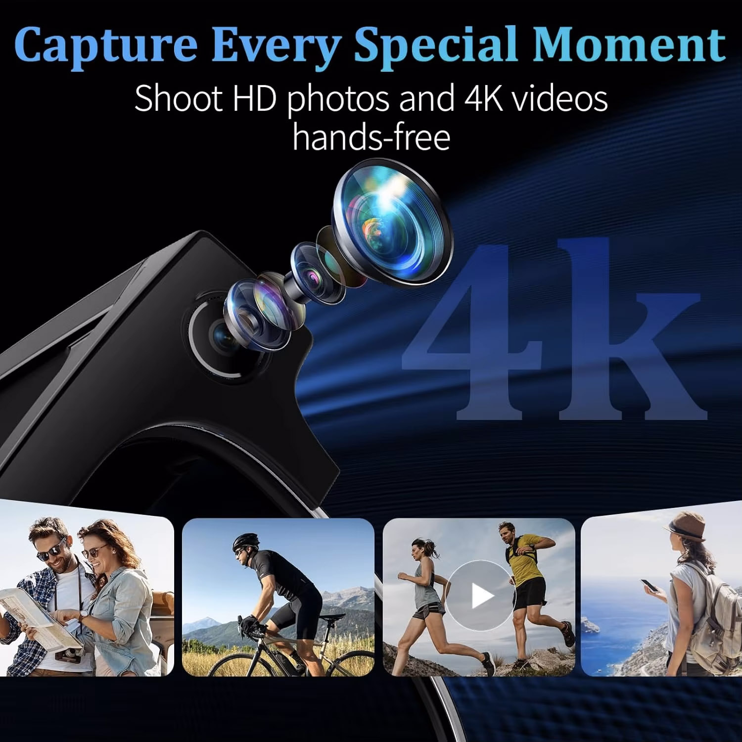 2026 World Premiere 4K HD Came - Smart Glasses Ar บทวิจารณ์และราคา