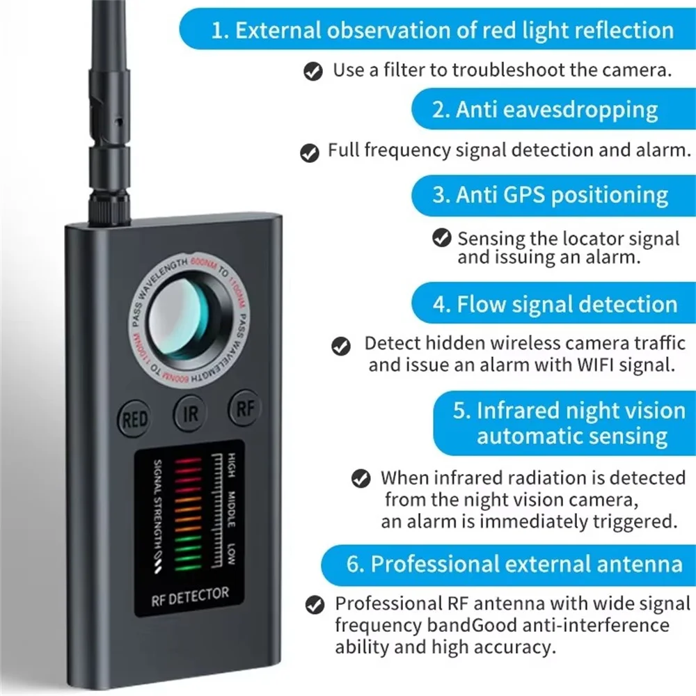 Hidden Camera Detector Anti Sp - Electronics Gadgets Sale บทวิจารณ์และราคา