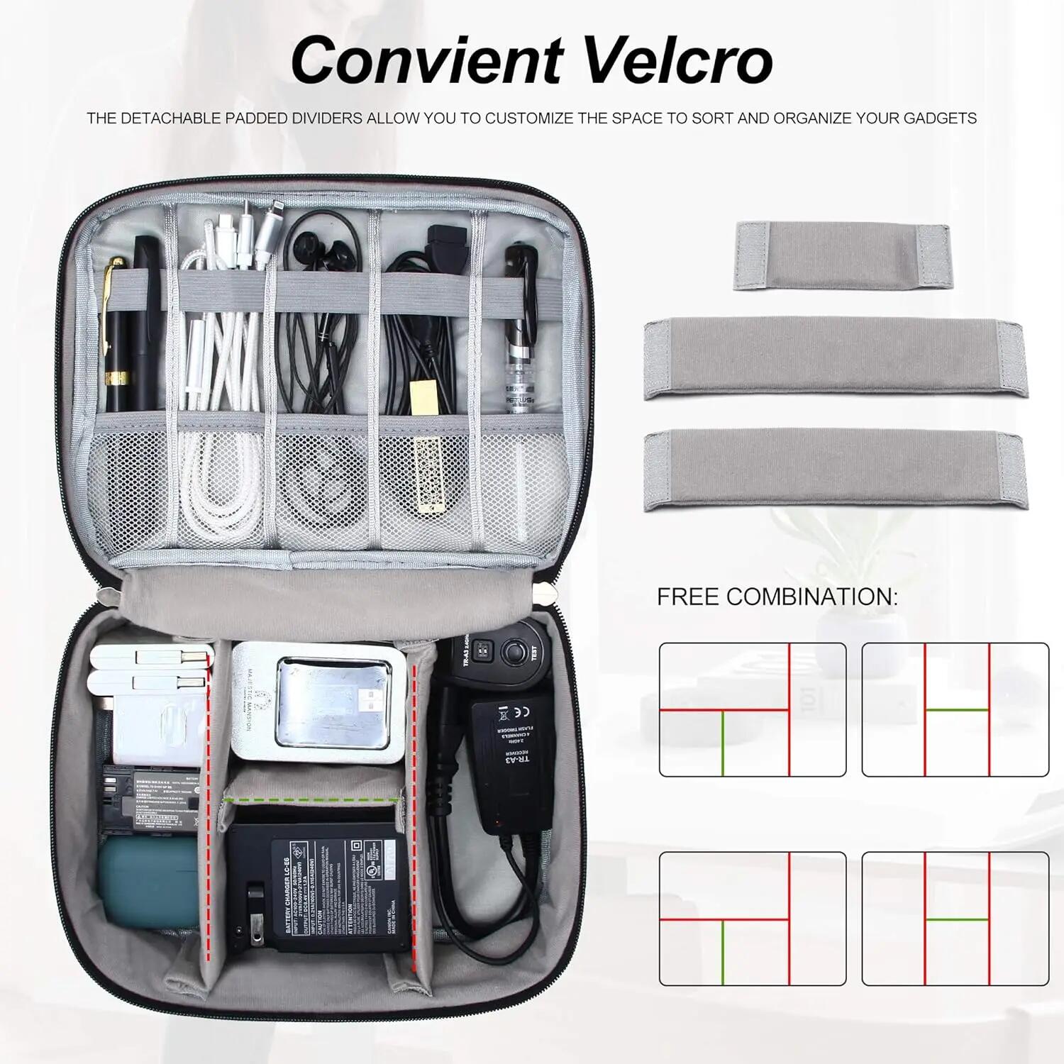 Portable Digital Storage Bag U - Electronics Gadgets Bag บทวิจารณ์และราคา