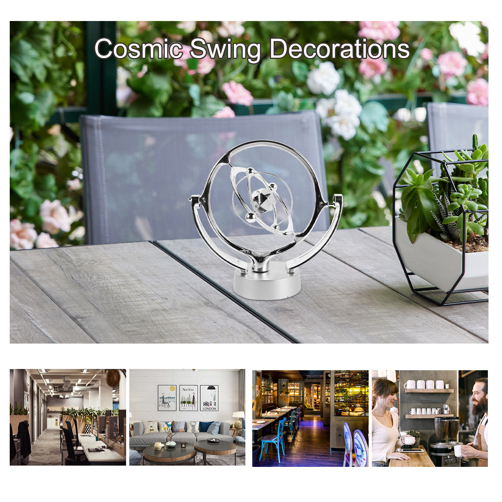Cosmic Kinetic Art Perpetual M - Electronics And Gadgets With Y บทวิจารณ์และราคา