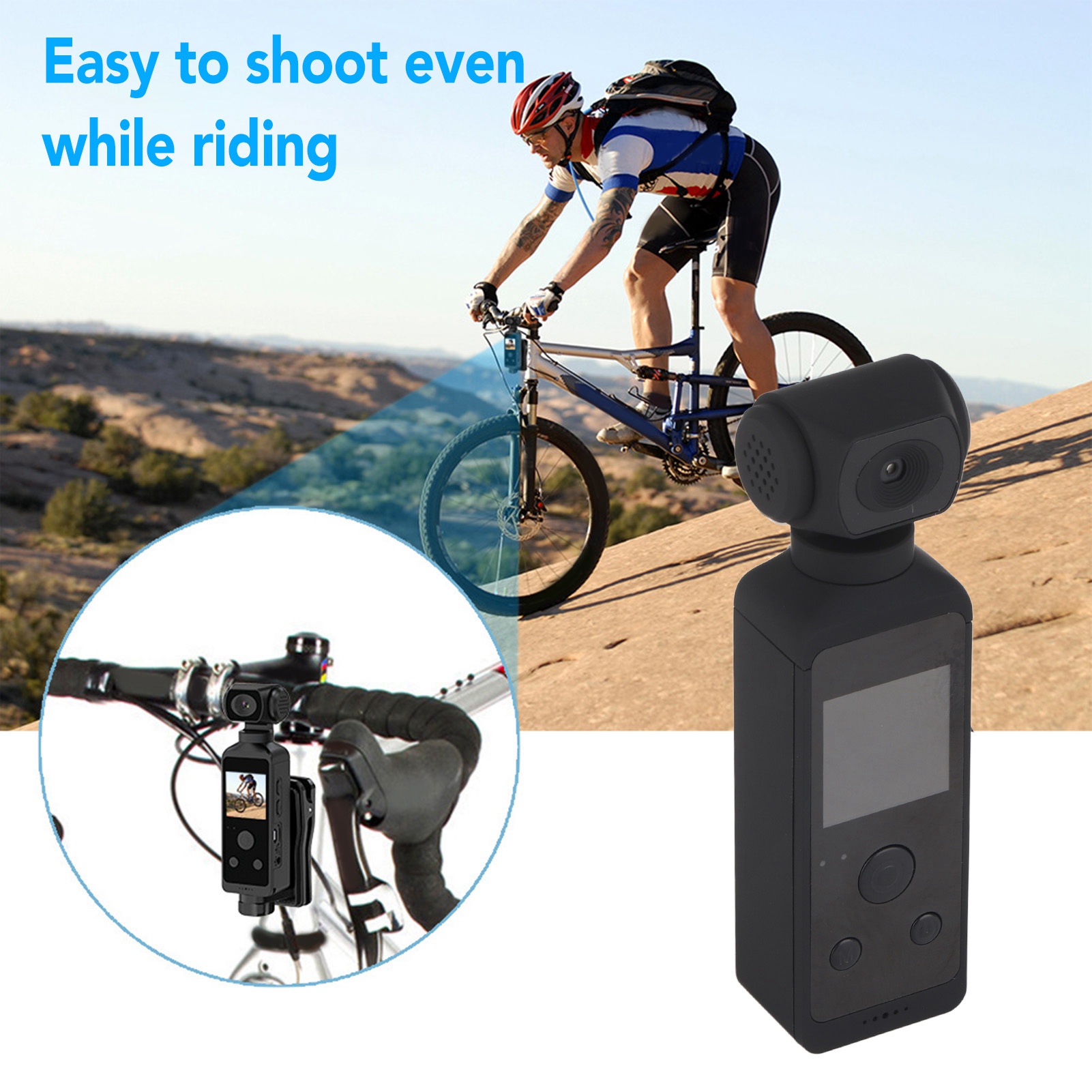 Camera 4K HD 270° Rotatable An - Action Camera 4K บทวิจารณ์และราคา