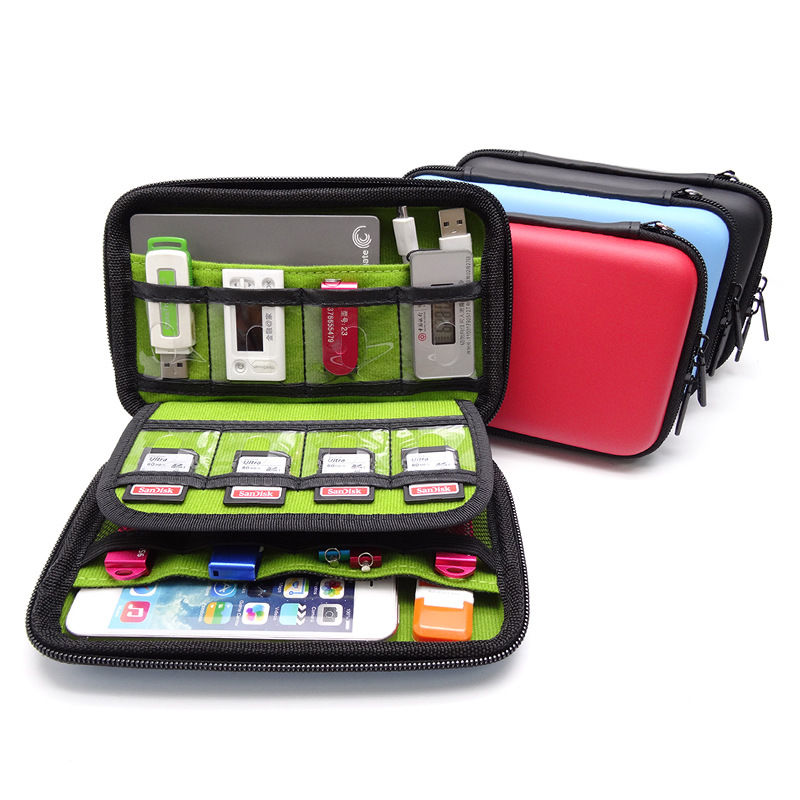 Cable Organizer Bag Headphones - Electronics Gadgets Bag บทวิจารณ์และราคา