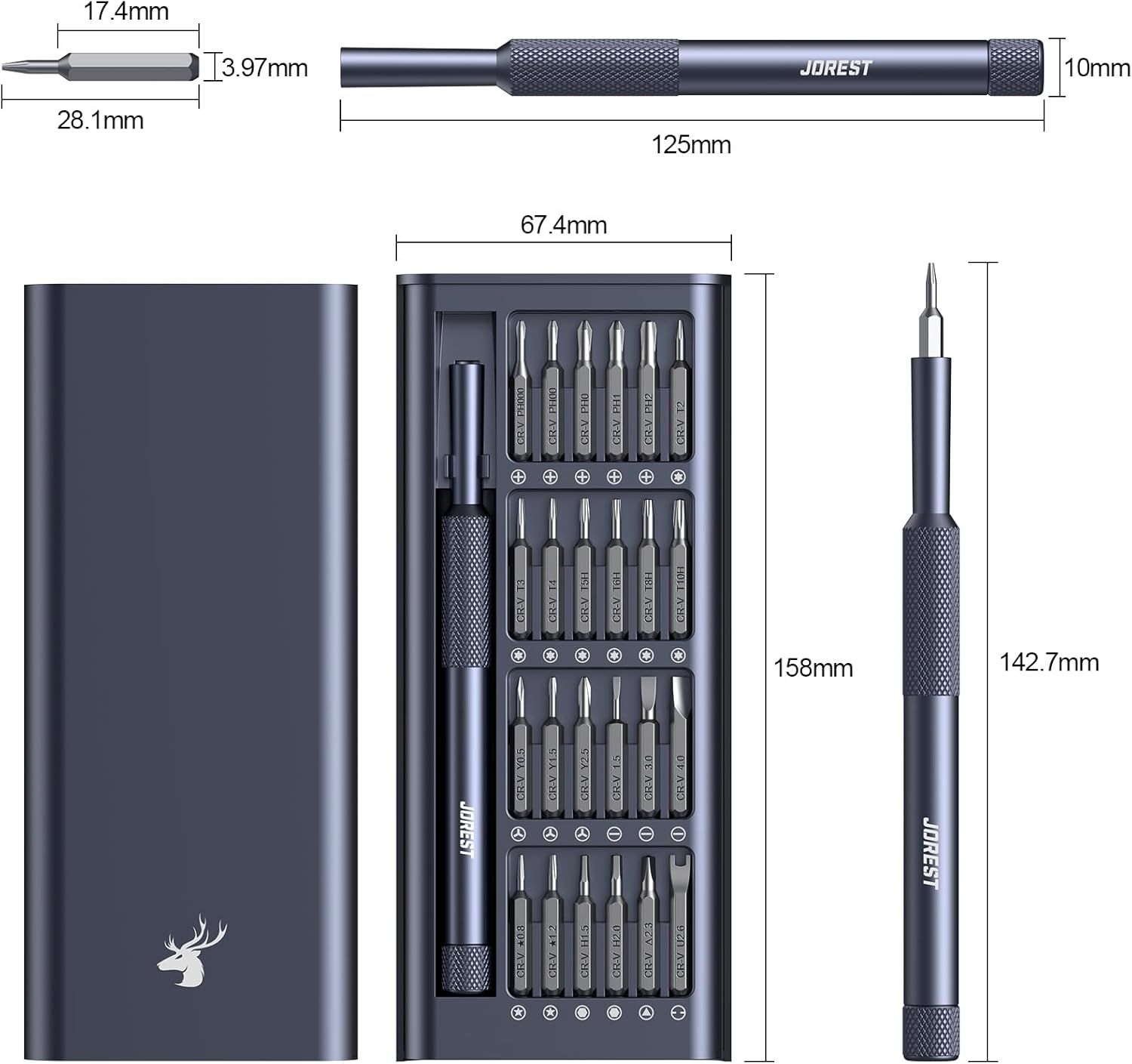25-IN-1 Precision Screwdriver  - Electronics Gadgets For Gift บทวิจารณ์และราคา