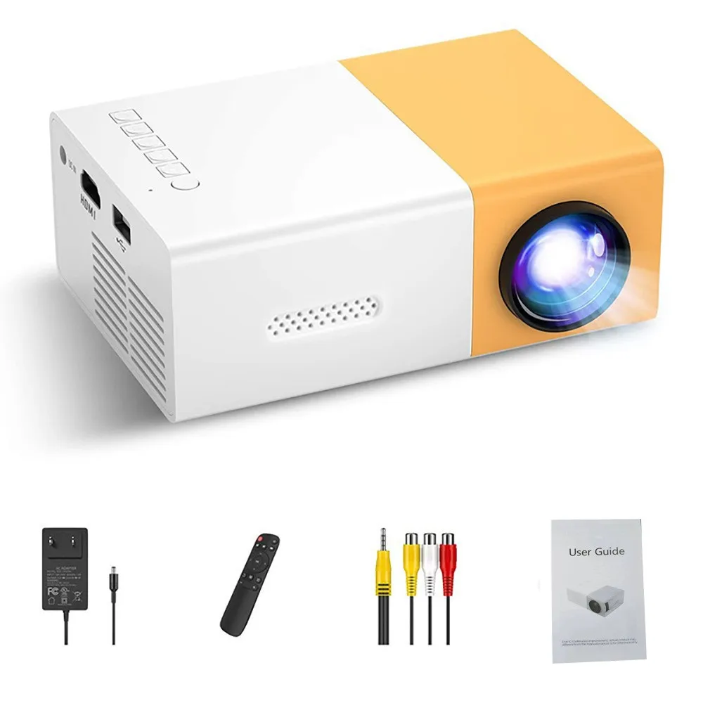 110V-220V Portable TV Projecto - Mini Projector Portable บทวิจารณ์และราคา