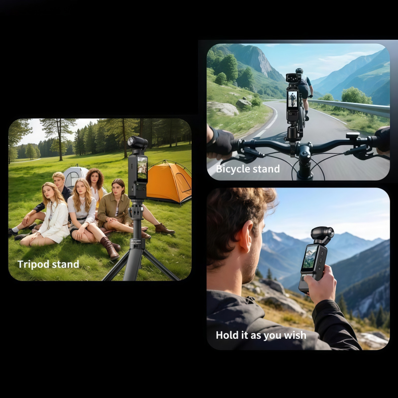 1pc Handheld Action Camera 4K  - Action Camera 4K บทวิจารณ์และราคา