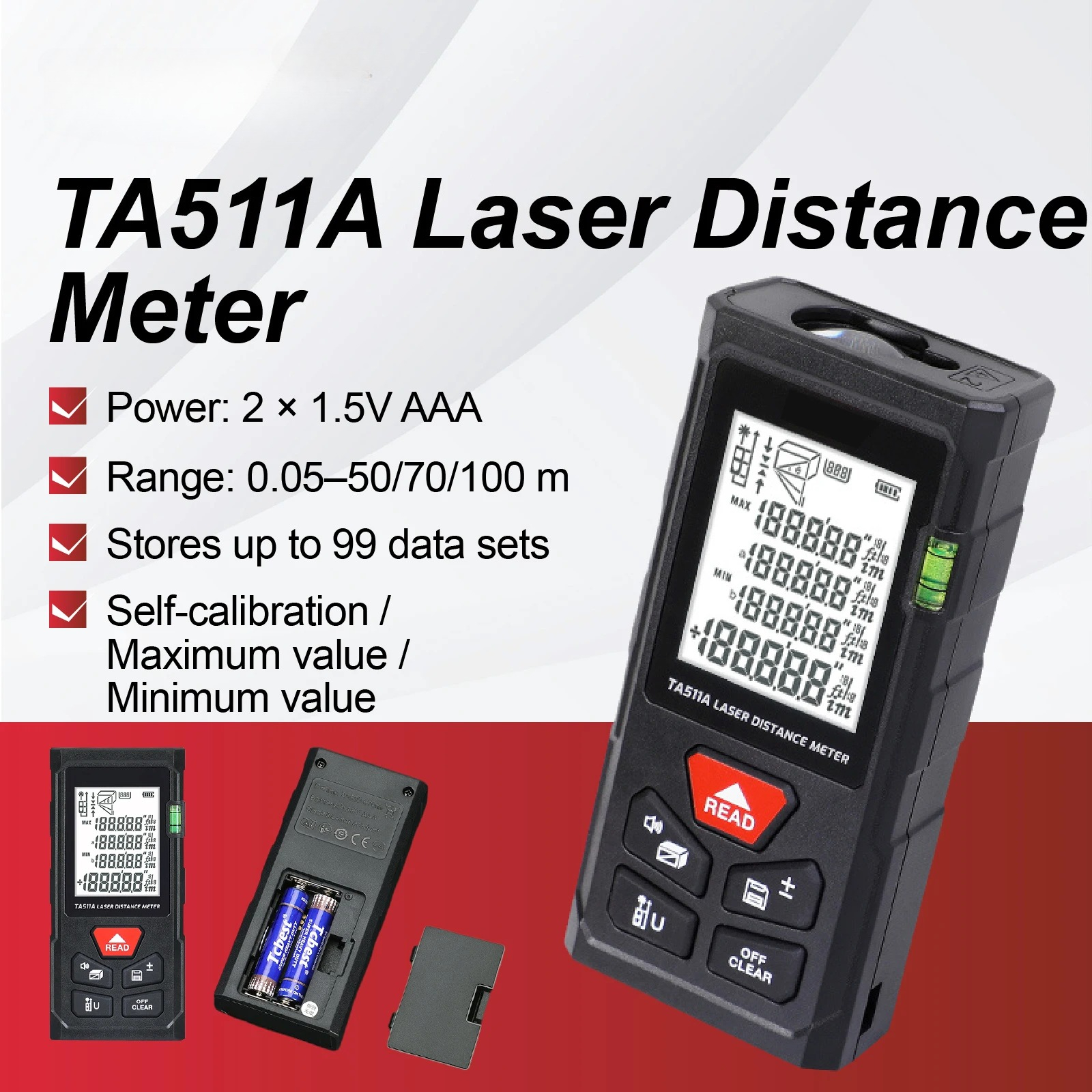 Handheld Digital Laser Distanc - Laser Distance Measure บทวิจารณ์และราคา
