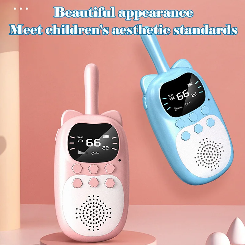 Kids Walkie Talkie 2PCS Electr - Electronics And Gadgets With Y บทวิจารณ์และราคา
