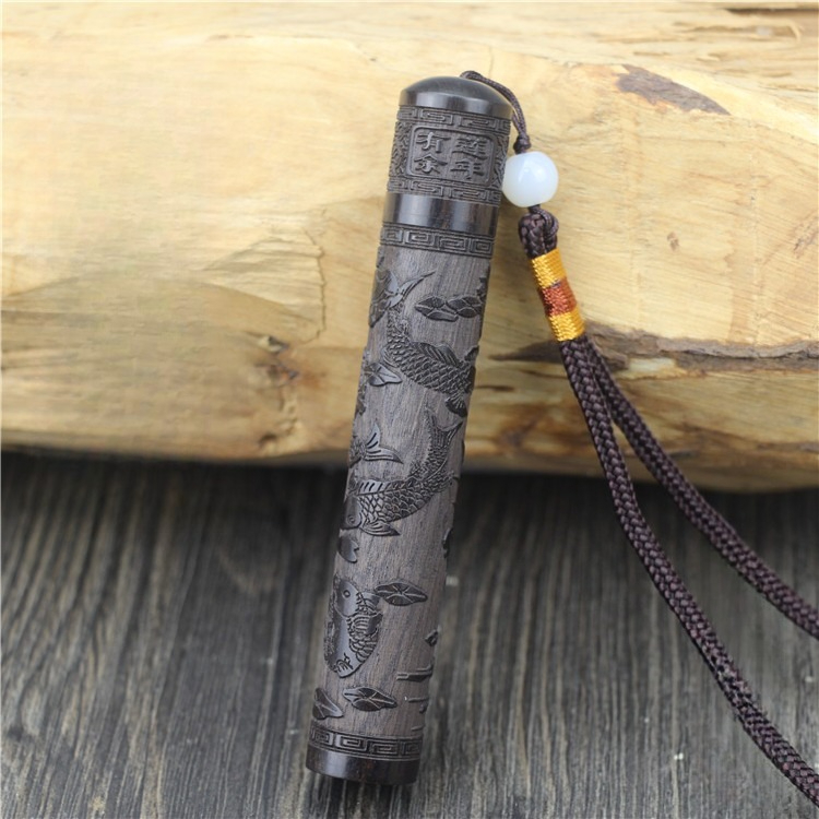Creative Carving Ebony Lighter - Electronics Gadgets For Gift บทวิจารณ์และราคา