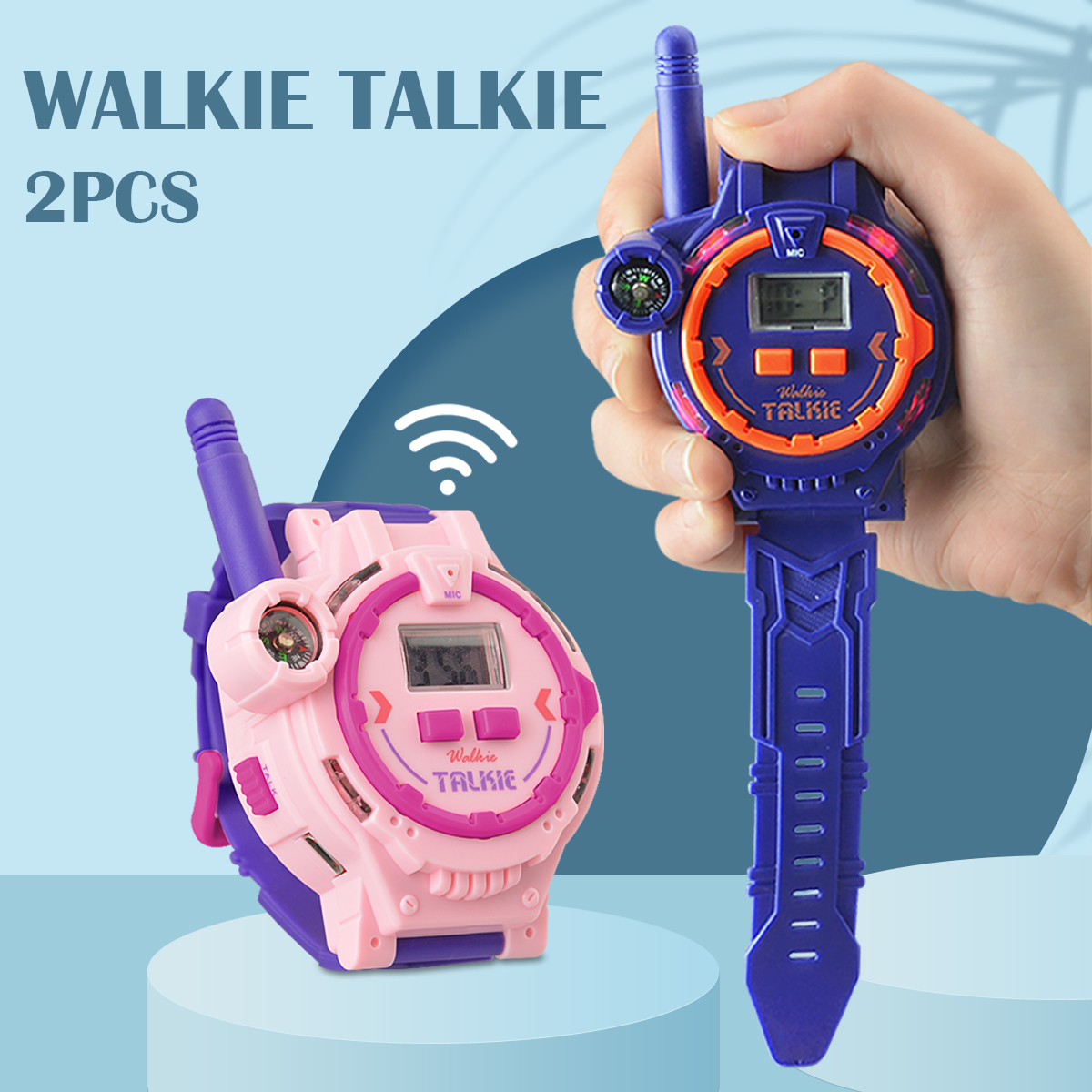2Pcs Electronic Walkie Talkie  - Electronics And Gadgets With Y บทวิจารณ์และราคา