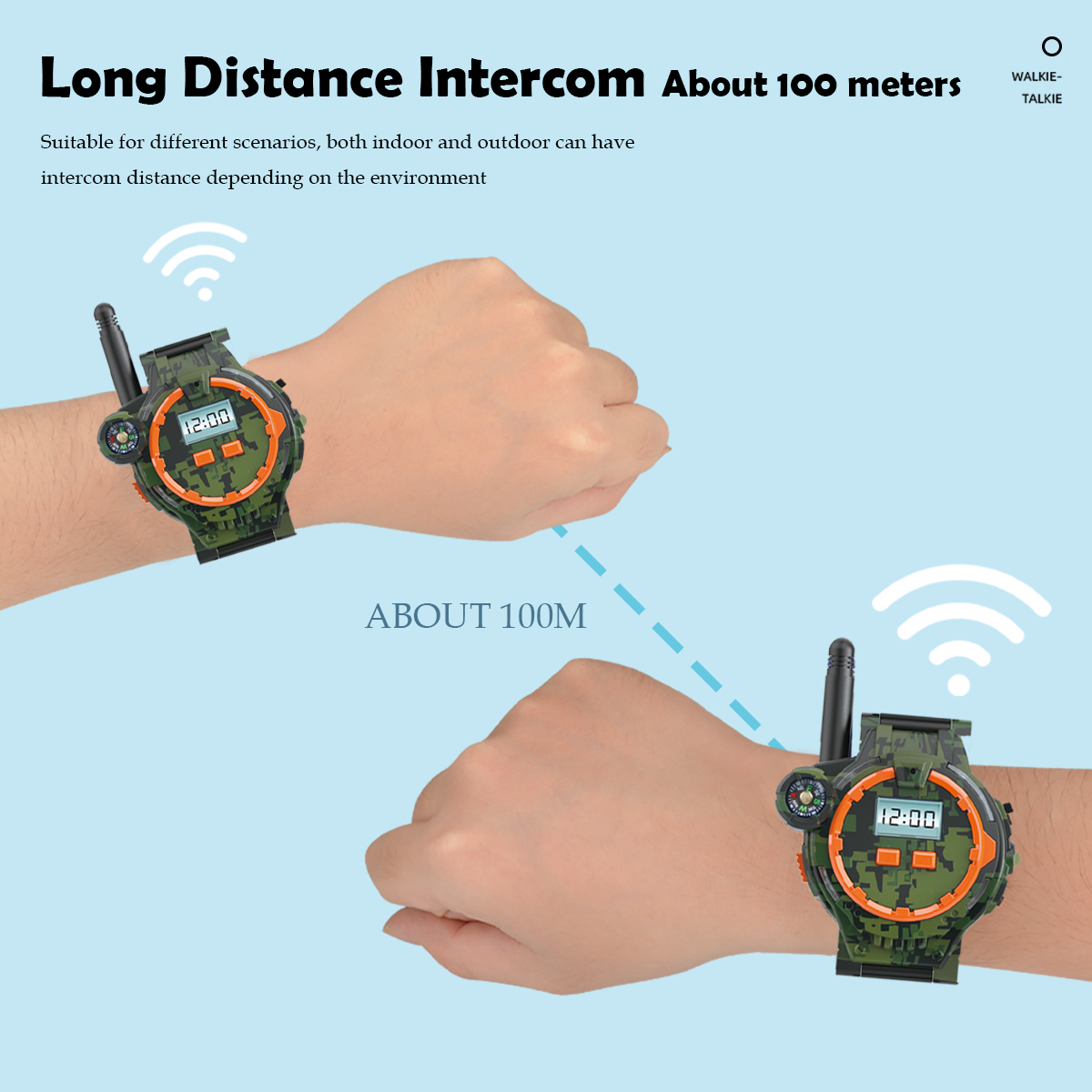 2Pcs Electronic Walkie Talkie  - Electronics And Gadgets With Y บทวิจารณ์และราคา