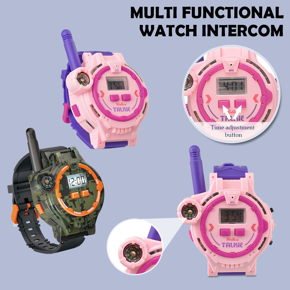 2Pcs Electronic Walkie Talkie  - Electronics And Gadgets With Y บทวิจารณ์และราคา