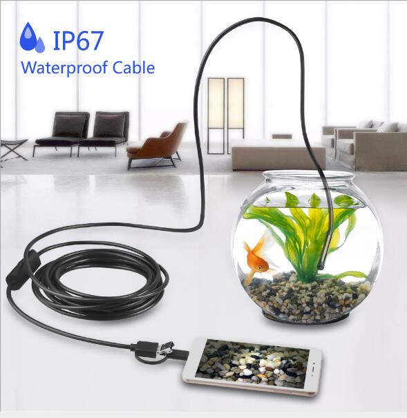 3in1 USB 5.5mm Endoscope Camer - Usb Microscope Digital บทวิจารณ์และราคา
