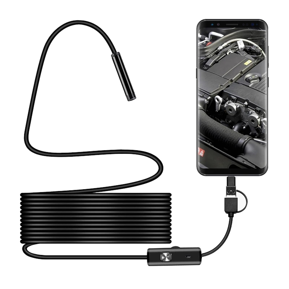3in1 USB 5.5mm Endoscope Camer - Usb Microscope Digital บทวิจารณ์และราคา