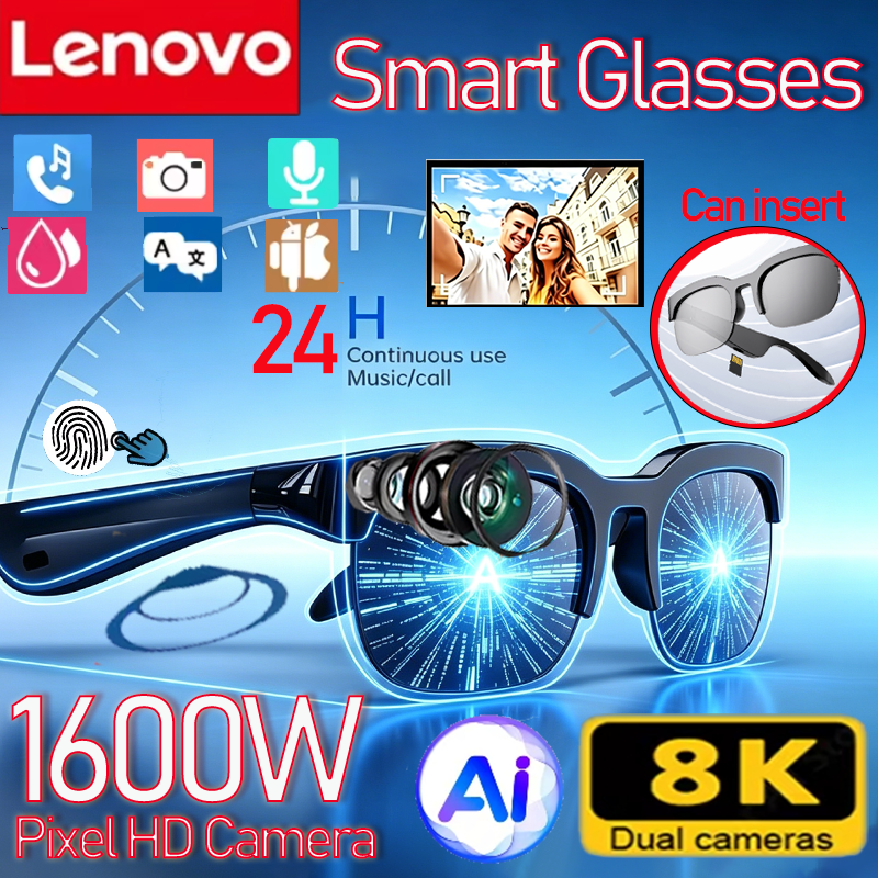 Lenovo 8K New Smart Glasses AI - Smart Glasses Ar บทวิจารณ์และราคา