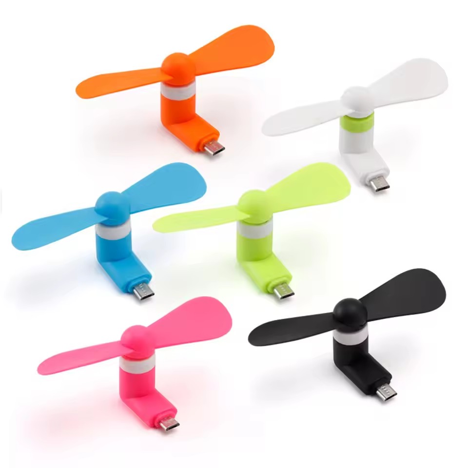 1 PCS Type C Mini Phone Fan Po - Electronics Gadgets Sale บทวิจารณ์และราคา