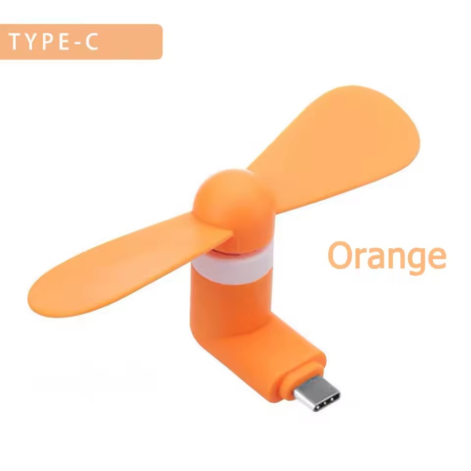 1 PCS Type C Mini Phone Fan Po - Electronics Gadgets Sale บทวิจารณ์และราคา