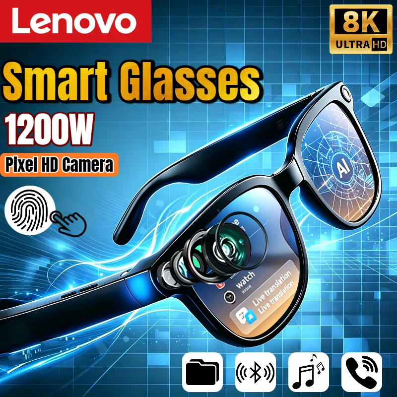 Lenovo AI Smart Glasses 8K Rem - Smart Glasses Ar บทวิจารณ์และราคา