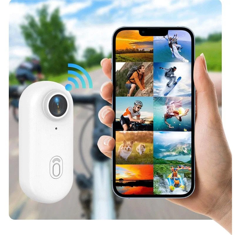 Magnetic 4K Mini Action Camera - Action Camera 4K บทวิจารณ์และราคา