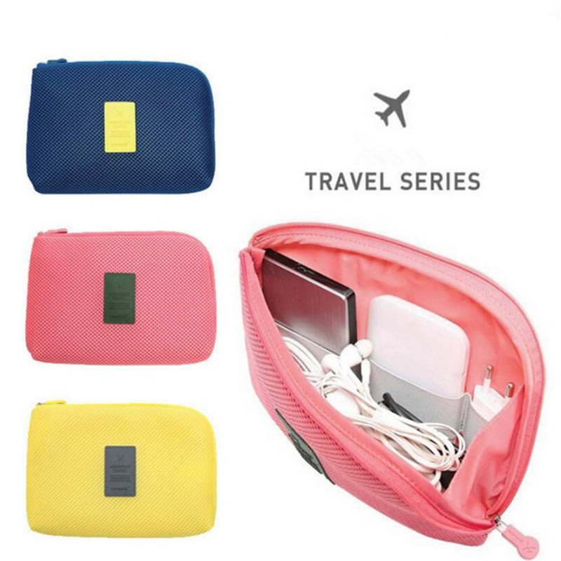 Travel Accessory Cable Bag Por - Electronics Gadgets Bag บทวิจารณ์และราคา