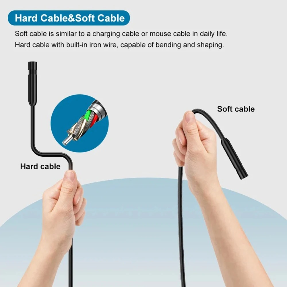 8MM Endoscope Camera 2 in 1 IO - Usb Microscope Digital บทวิจารณ์และราคา