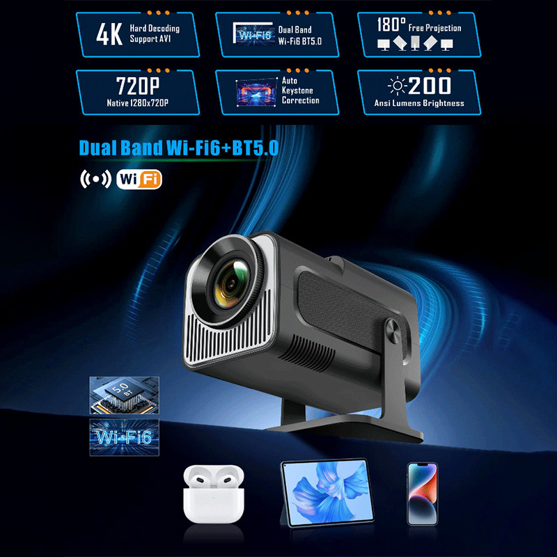 HY320 home bedroom portable pr - Mini Projector Portable บทวิจารณ์และราคา