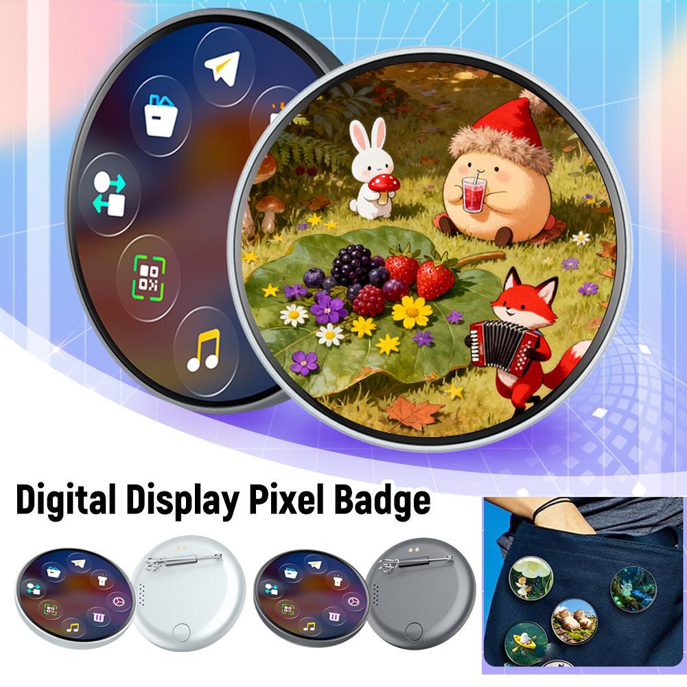 Smart Digital Badge Dynamic El - Electronics Gadgets For Gift บทวิจารณ์และราคา