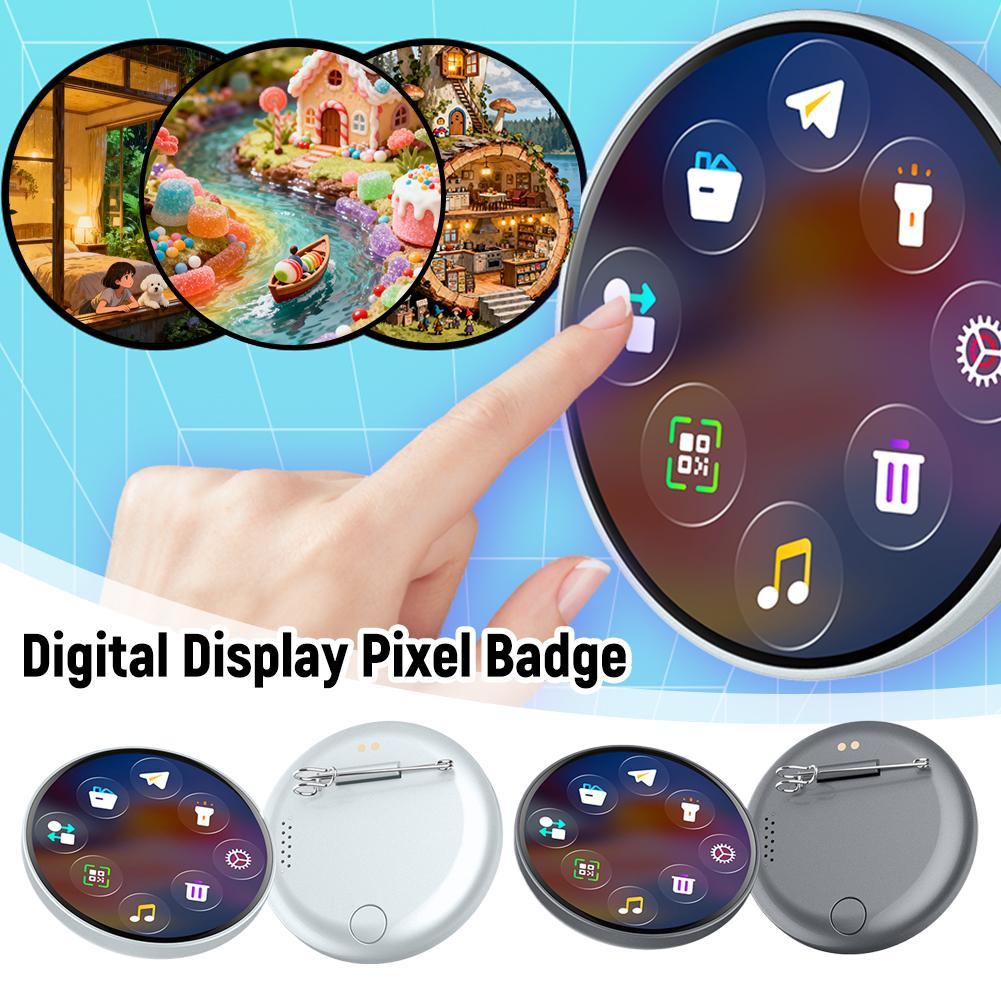 Smart Digital Badge Dynamic El - Electronics Gadgets For Gift บทวิจารณ์และราคา