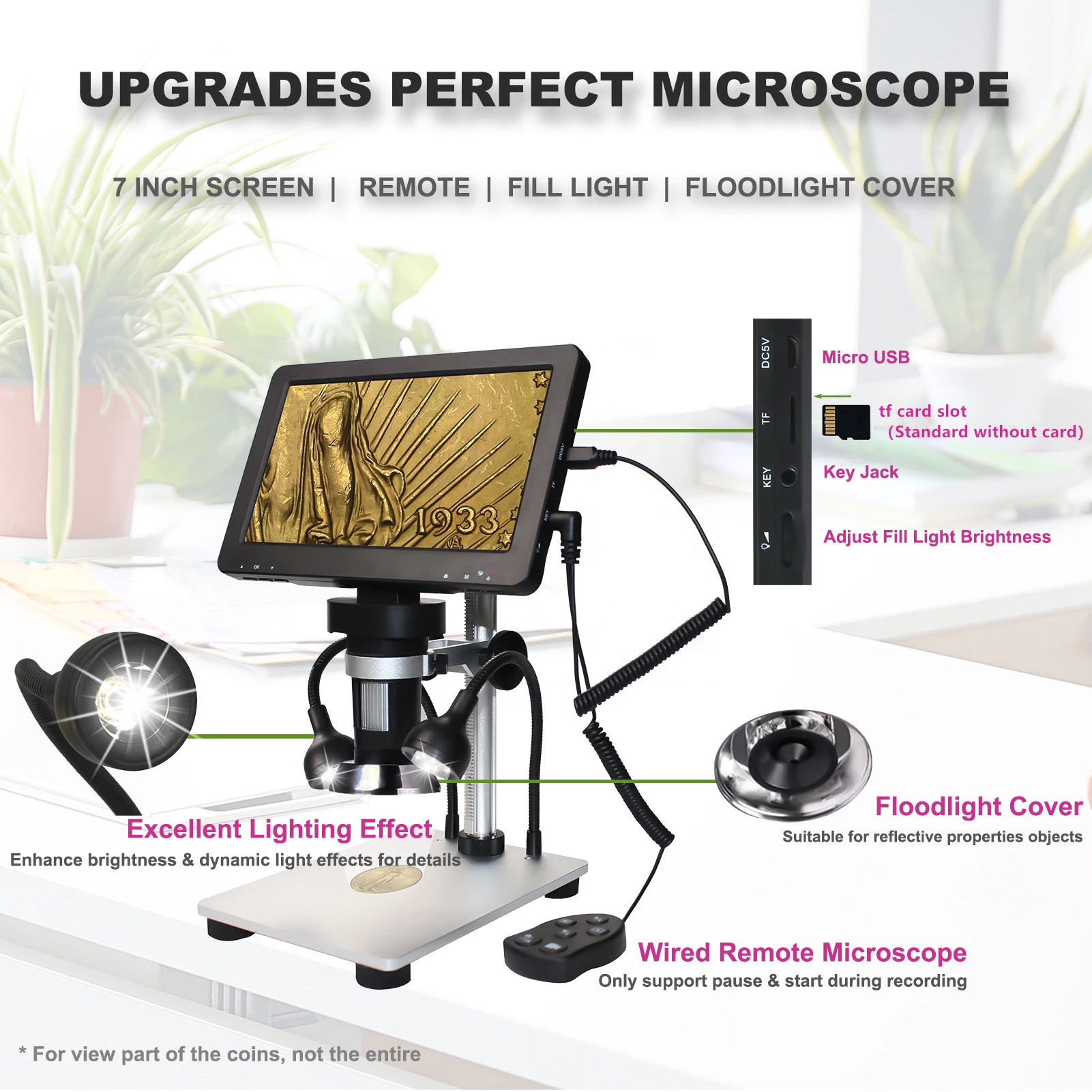 Digital USB Microscope 1600X M - Usb Microscope Digital บทวิจารณ์และราคา