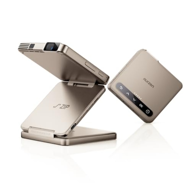 Yinzam ZIP Gold Tri-Fold Porta - Mini Projector Portable บทวิจารณ์และราคา