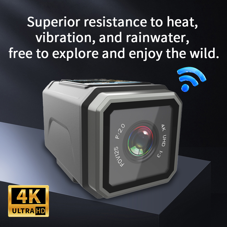 4K EIS Action Camera 125° Wide - Action Camera 4K บทวิจารณ์และราคา
