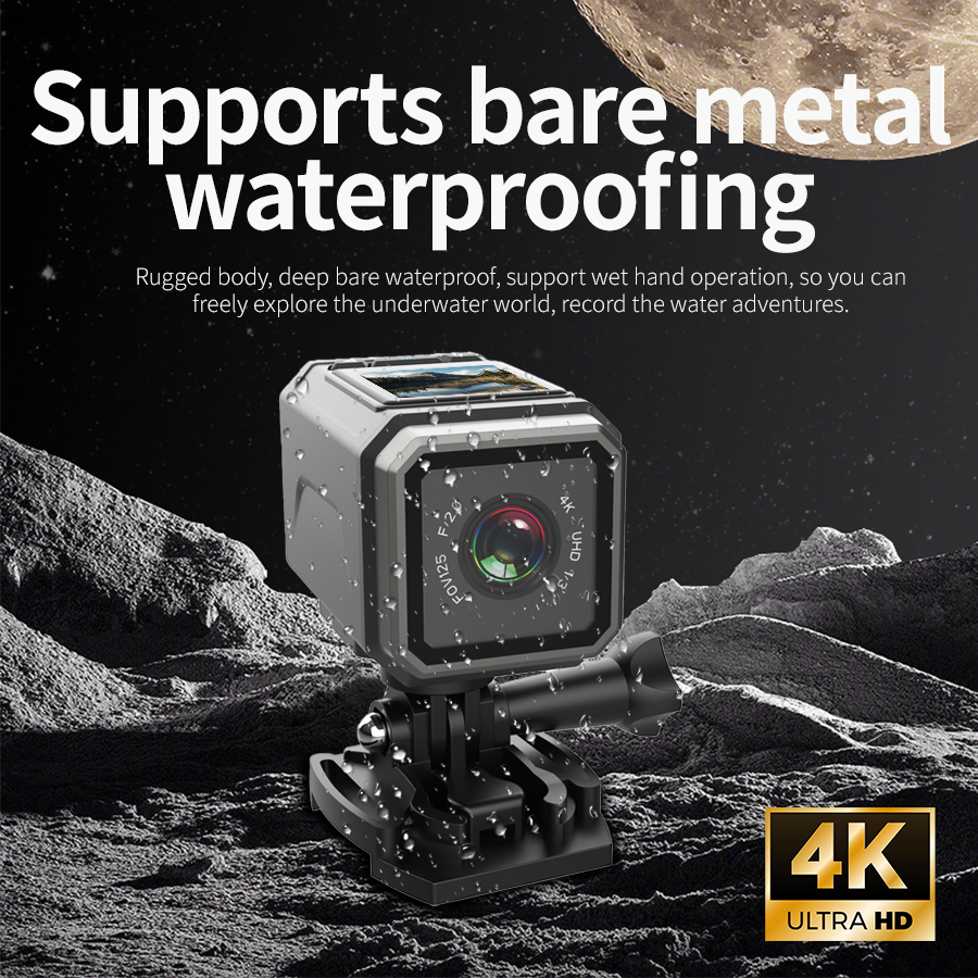 4K EIS Action Camera 125° Wide - Action Camera 4K บทวิจารณ์และราคา