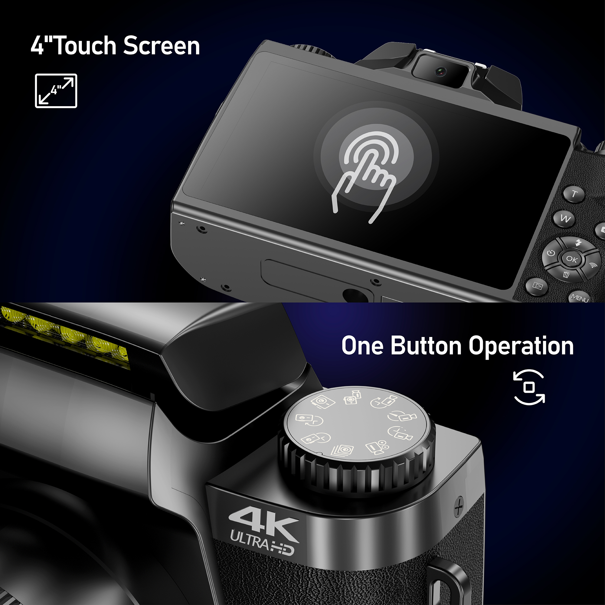 64MP Digital Camera SLR DSLR F - Action Camera 4K บทวิจารณ์และราคา