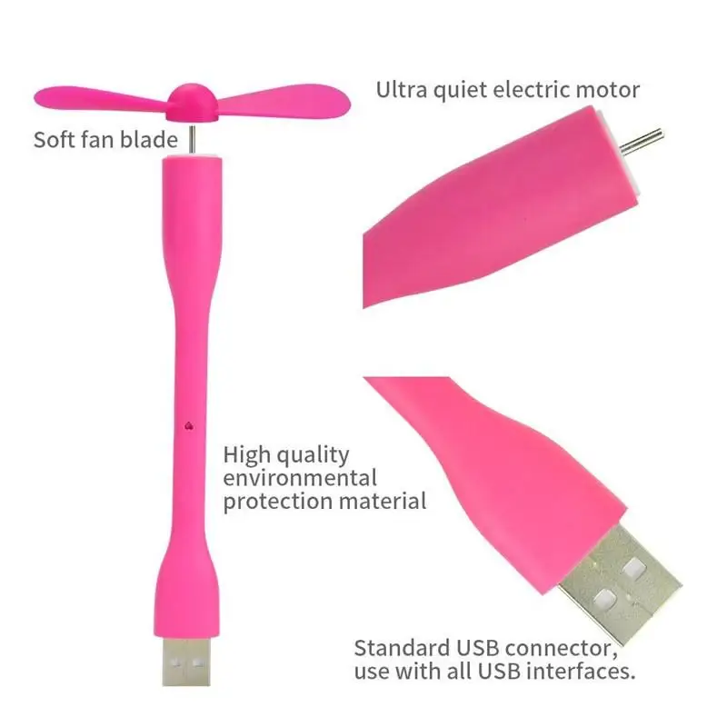 USB Fan Flexible Mini USB Outp - Electronics Gadgets Sale บทวิจารณ์และราคา