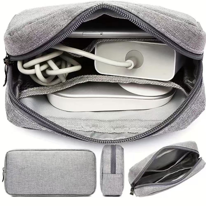 Storage Bag Cable Cord Organiz - Electronics Gadgets Bag บทวิจารณ์และราคา
