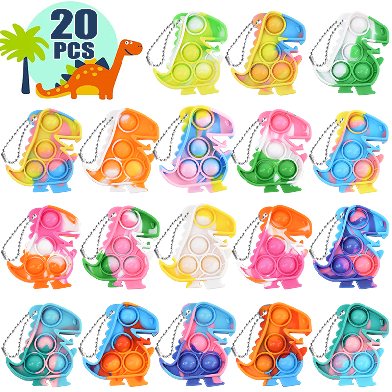 10/20pcs Mini Dinosaur Pop Key - Electronics Gadgets Bag บทวิจารณ์และราคา