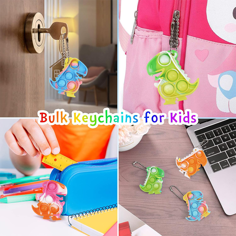 10/20pcs Mini Dinosaur Pop Key - Electronics Gadgets Bag บทวิจารณ์และราคา